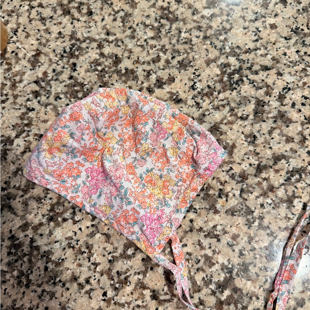 Floral Briar Baby Bonnet